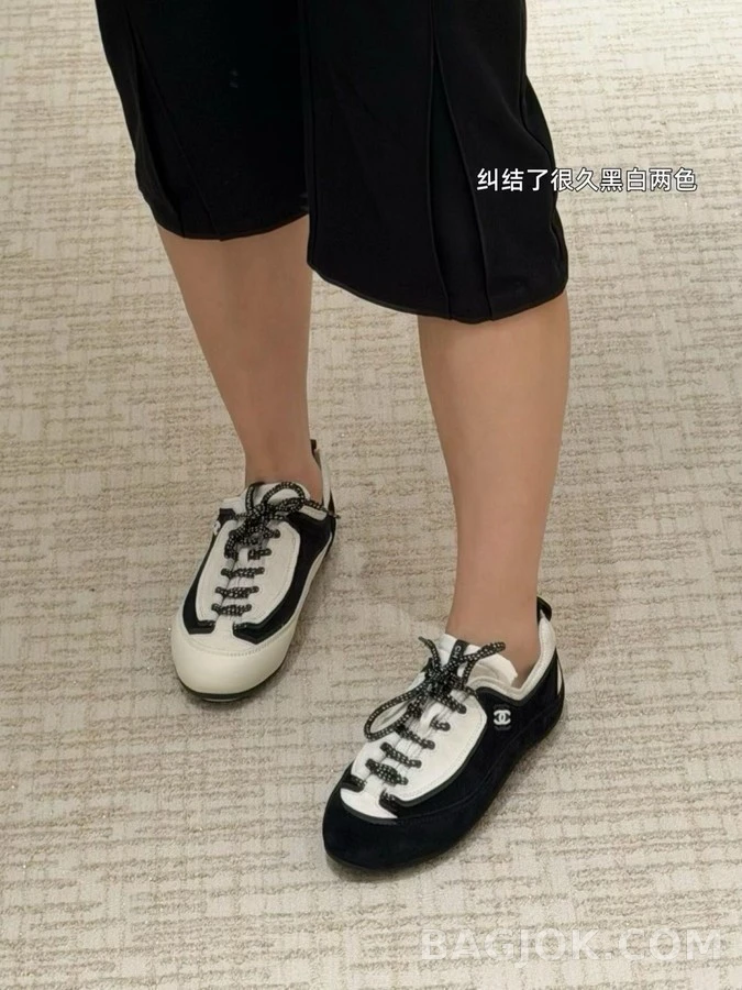 샤넬 샤넬 앤 로고 스니커즈 상세 이미지