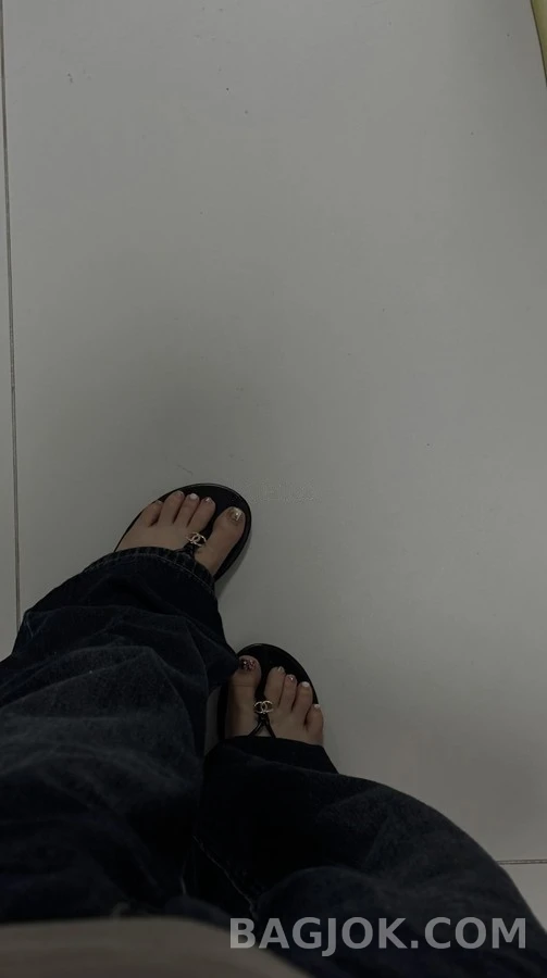 샤넬 샤넬 로고 플립플롭 상세 이미지