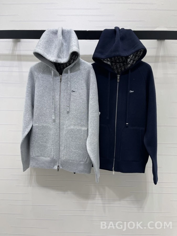 디올 디올 리버시블 로고 후드 집업 상세 이미지