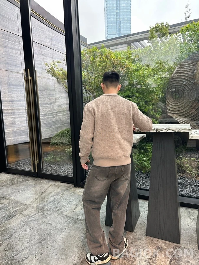 디올 디올 오블리크 자카드 스웨터 상세 이미지