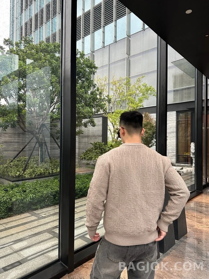 디올 디올 오블리크 자카드 스웨터 상세 이미지