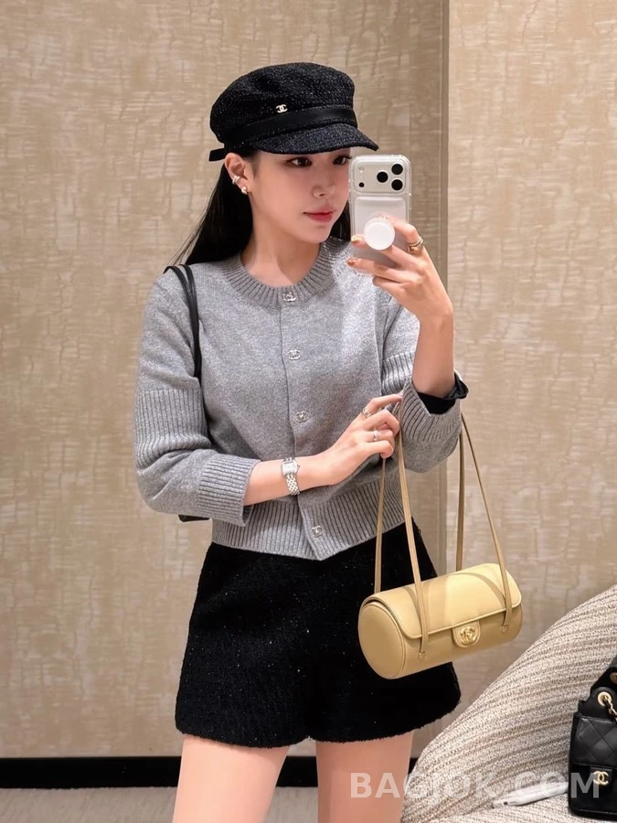 샤넬 샤넬 버튼 니트 가디건 상세 이미지