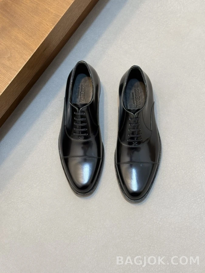 제냐 제냐 캡토 레이스업 구두 상세 이미지