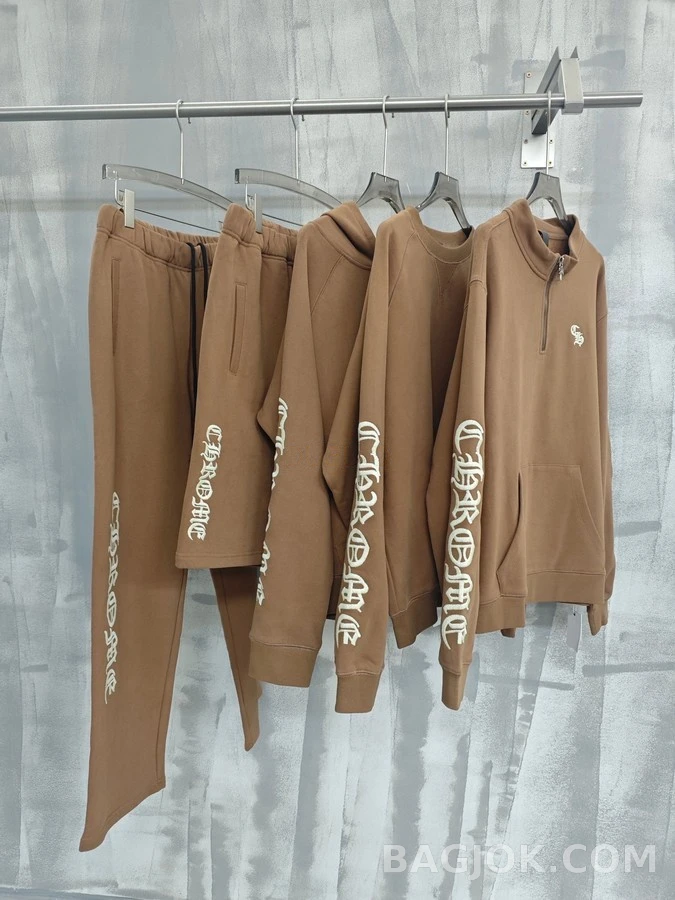 크롬하츠 크롬하츠 고딕 레터링 후드티 상세 이미지