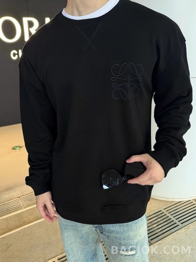 로에베 로에베 아나그램 자수 맨투맨 상세 이미지