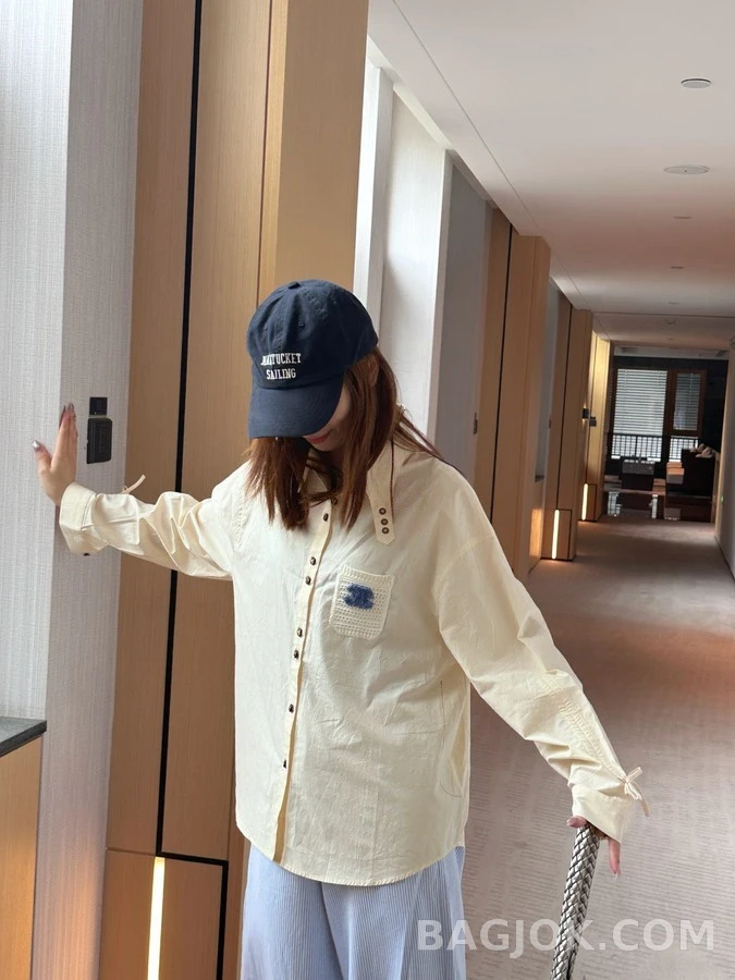 샤넬 샤넬 로고 포켓 셔츠 상세 이미지