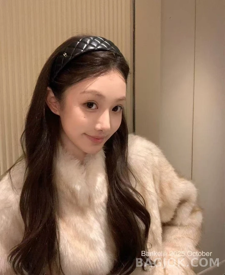 샤넬 샤넬 퀼팅 로고 헤어밴드 상세 이미지