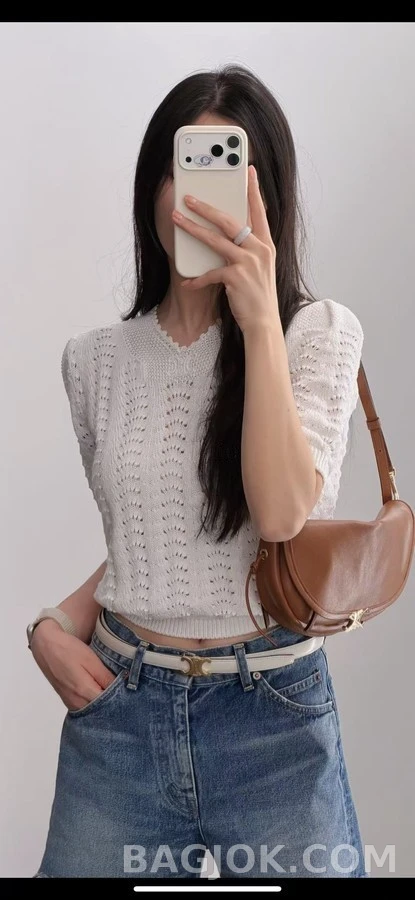 셀린느 셀린느 트리오페 로고 벨트 상세 이미지