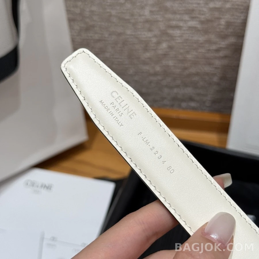 셀린느 셀린느 트리오페 버클 벨트 상세 이미지