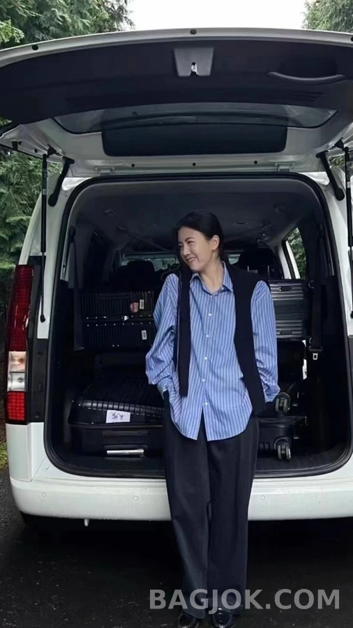 셀린느 셀린느 스트라이프 셔츠 상세 이미지