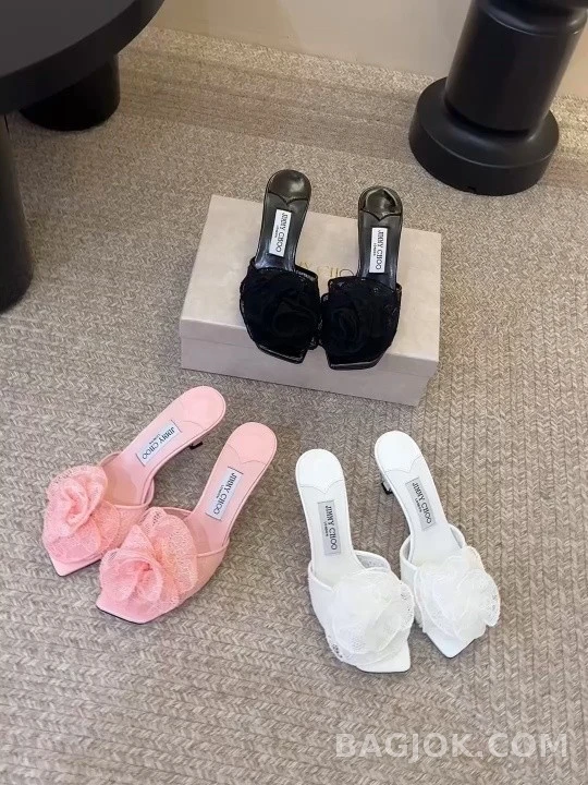 지미추 지미추 레이스 스퀘어토 뮬 상세 이미지