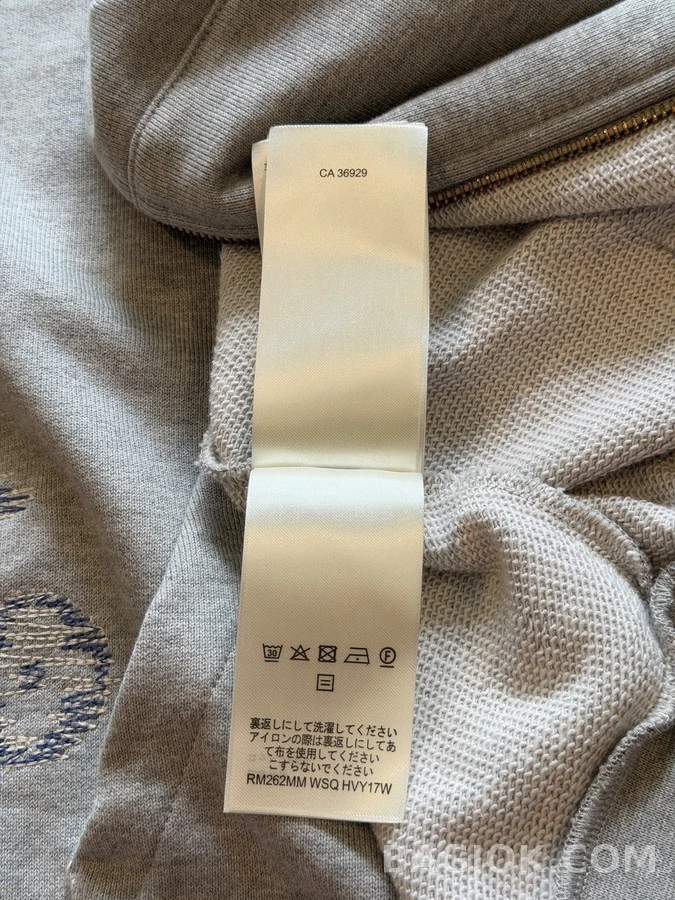 루이비통 루이비통 모노그램 자수 후드 집업 상세 이미지