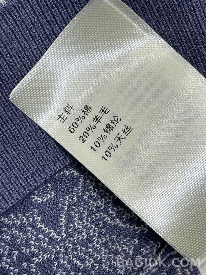 루이비통 루이비통 모노그램 자카드 긴팔 티셔츠 상세 이미지