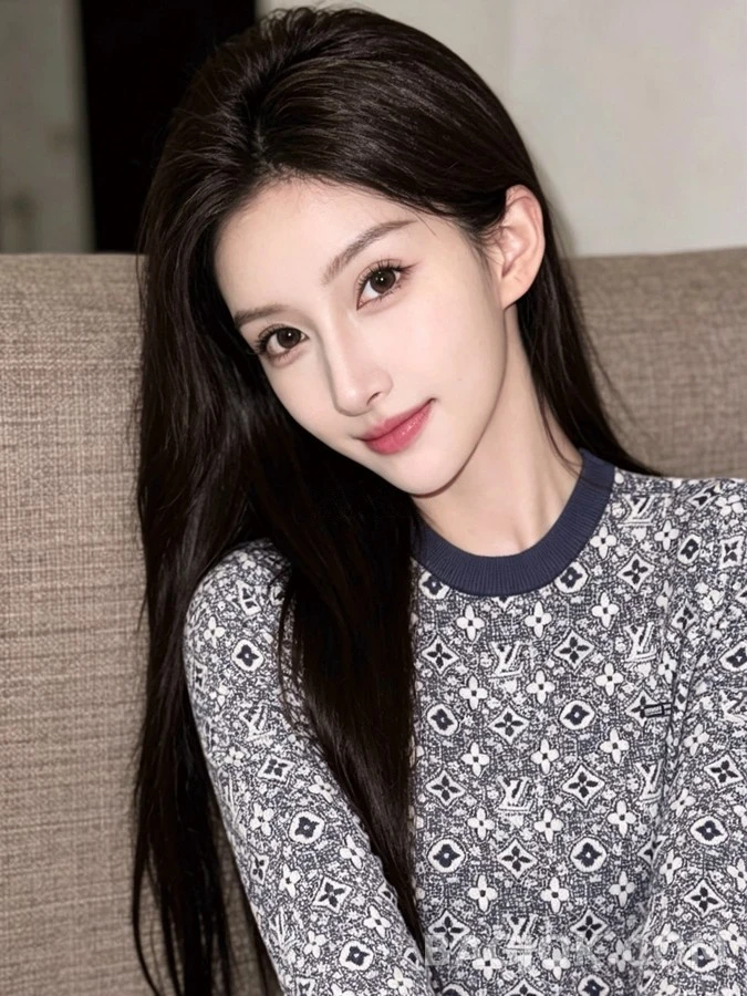 루이비통 루이비통 모노그램 자카드 긴팔 티셔츠 상세 이미지