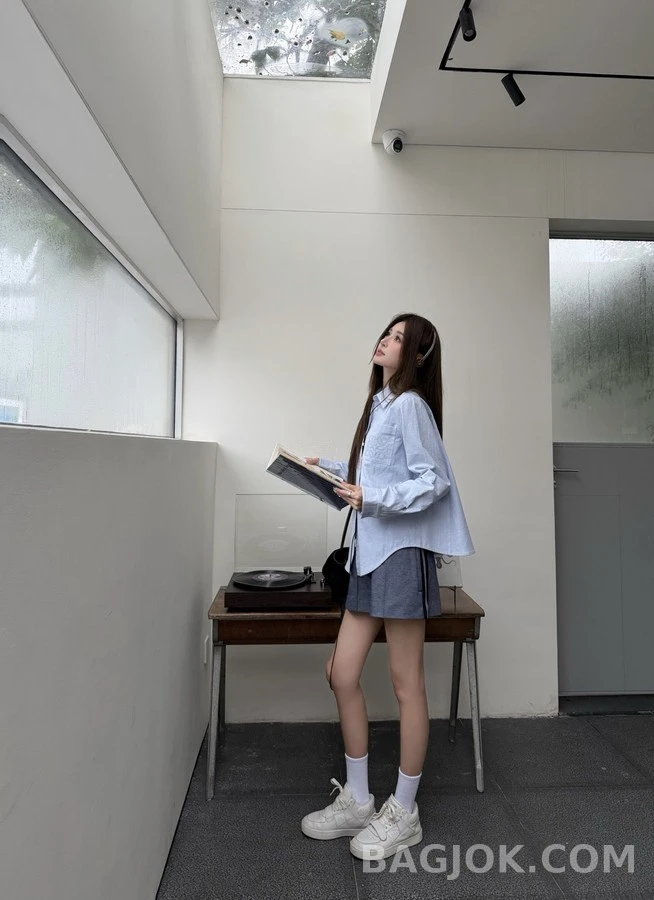 로에베 로에베 아나그램 자수 셔츠 상세 이미지