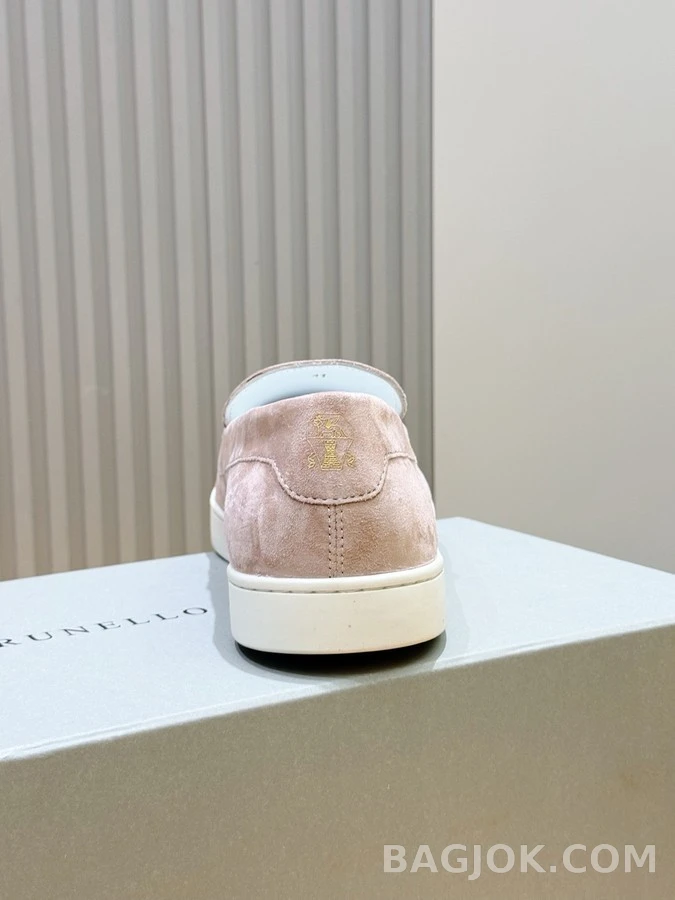 브루넬로 쿠치넬리 브루넬로 쿠치넬리 스웨이드 로퍼 상세 이미지