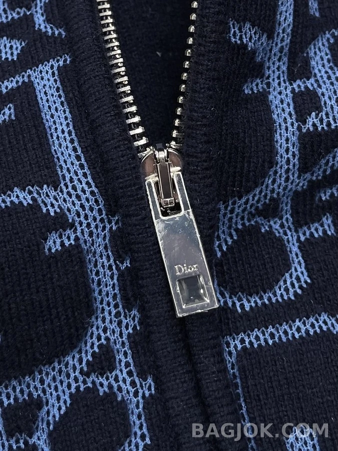 디올 디올 오블리크 패턴 후드 집업 상세 이미지