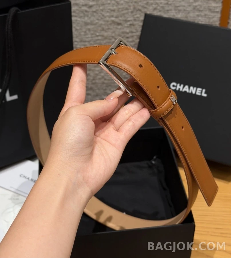 샤넬 샤넬 로고 벨트 상세 이미지