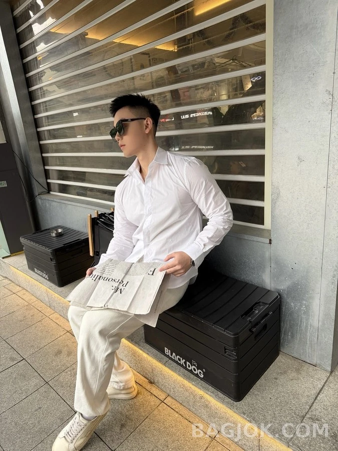 디올 디올 자수 긴팔 티셔츠 상세 이미지