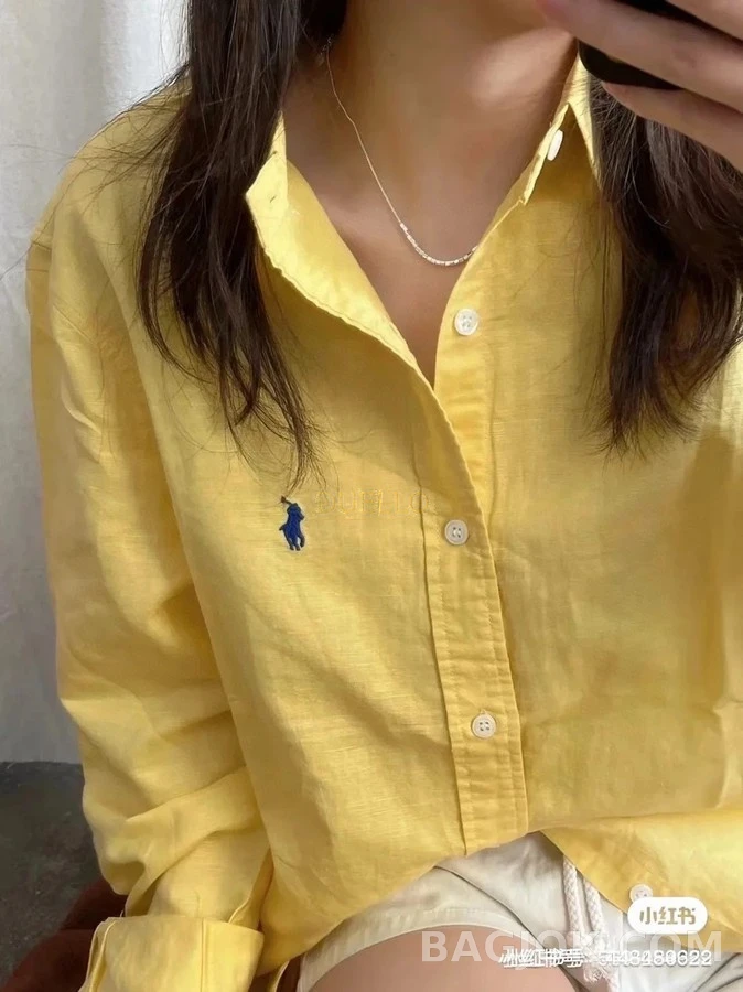 폴로 랄프 로렌 폴로 랄프 로렌 포니 자수 셔츠 상세 이미지