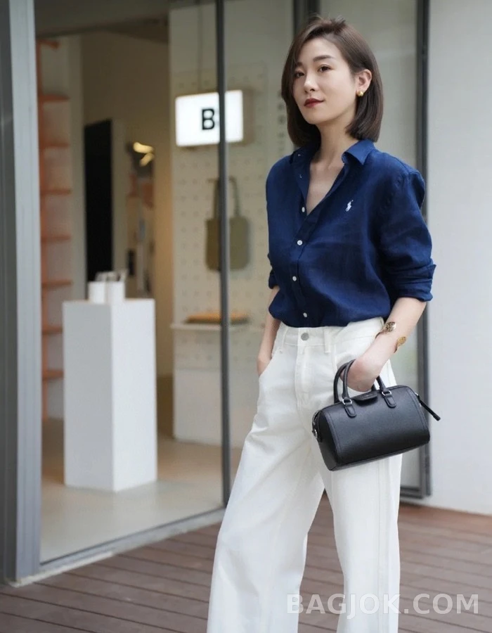 폴로 랄프 로렌 폴로 랄프 로렌 포니 자수 셔츠 상세 이미지