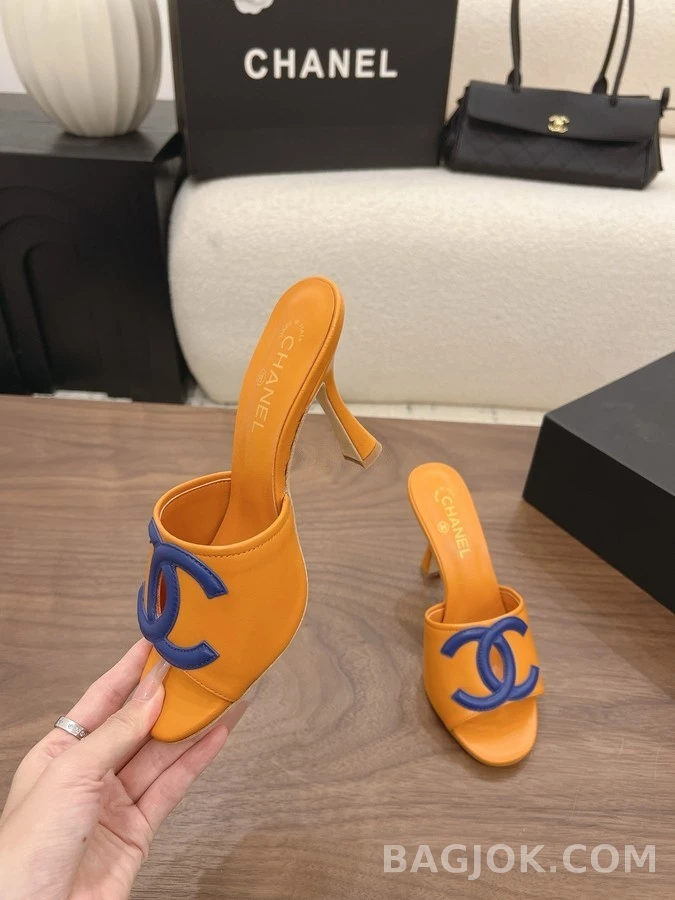 샤넬 샤넬 뮬 힐 상세 이미지