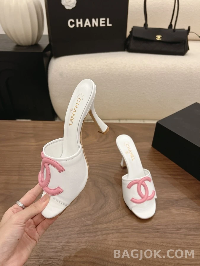 샤넬 샤넬 로고 뮬 상세 이미지