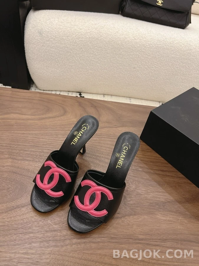 샤넬 샤넬 로고 뮬 상세 이미지