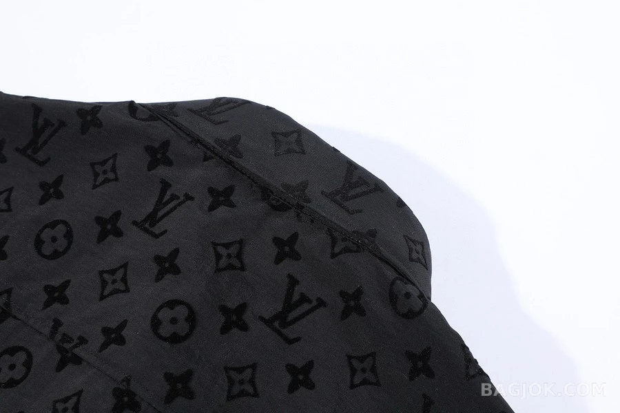 루이비통 루이비통 모노그램 플록 셔츠 상세 이미지