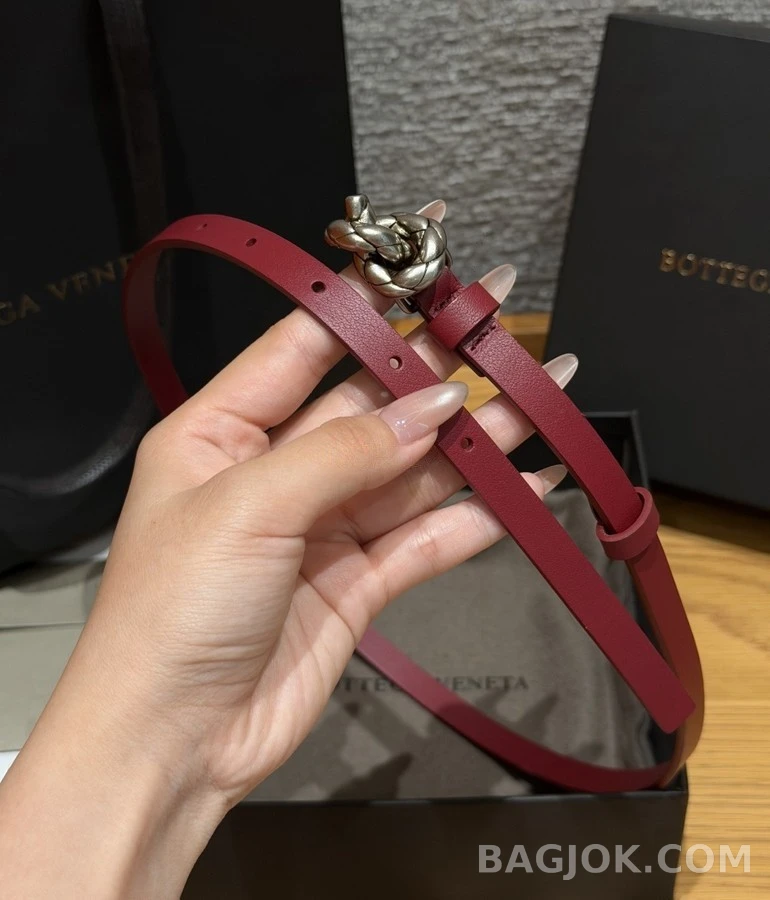 보테가베네타 보테가 베네타 스몰 노트 벨트 상세 이미지