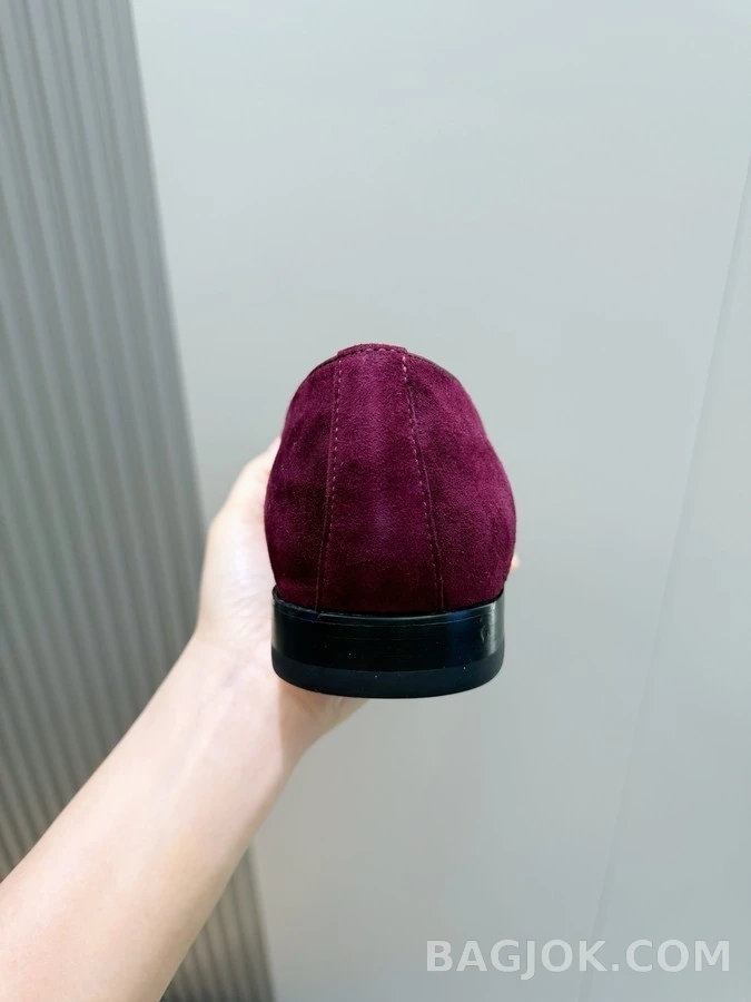 돌체앤가바나 돌체앤가바나 DG 자수 스웨이드 로퍼 상세 이미지