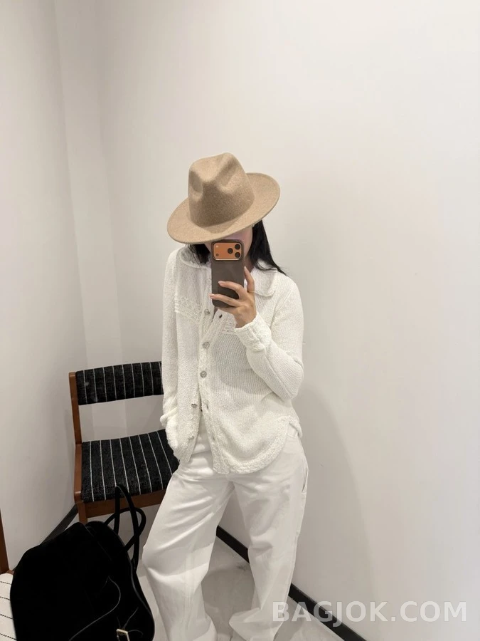 샤넬 샤넬 라운드 카라 니트 가디건 상세 이미지