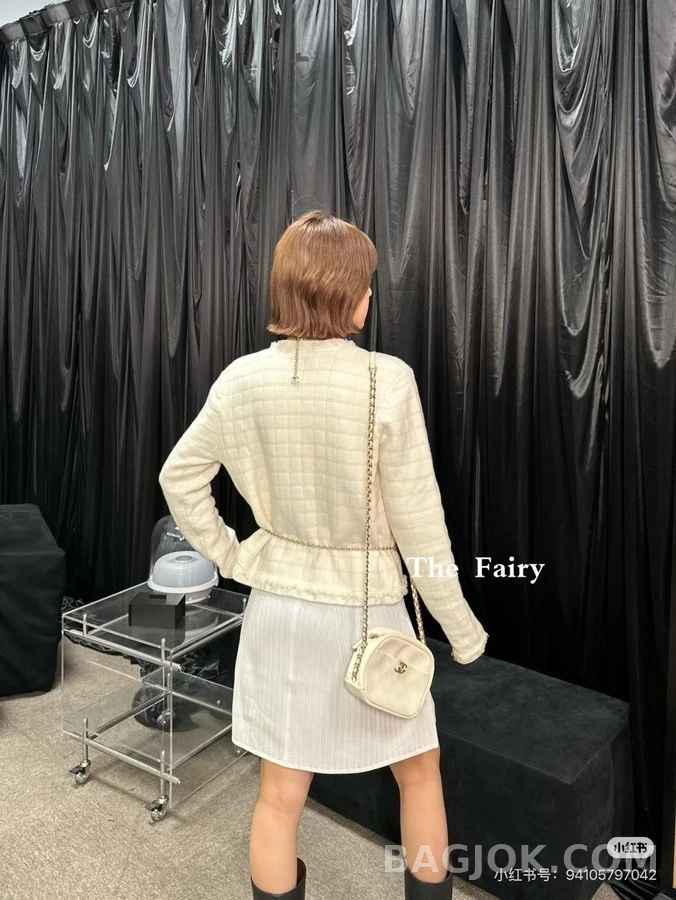샤넬 샤넬 아이스 큐브 퀼팅 가디건 상세 이미지