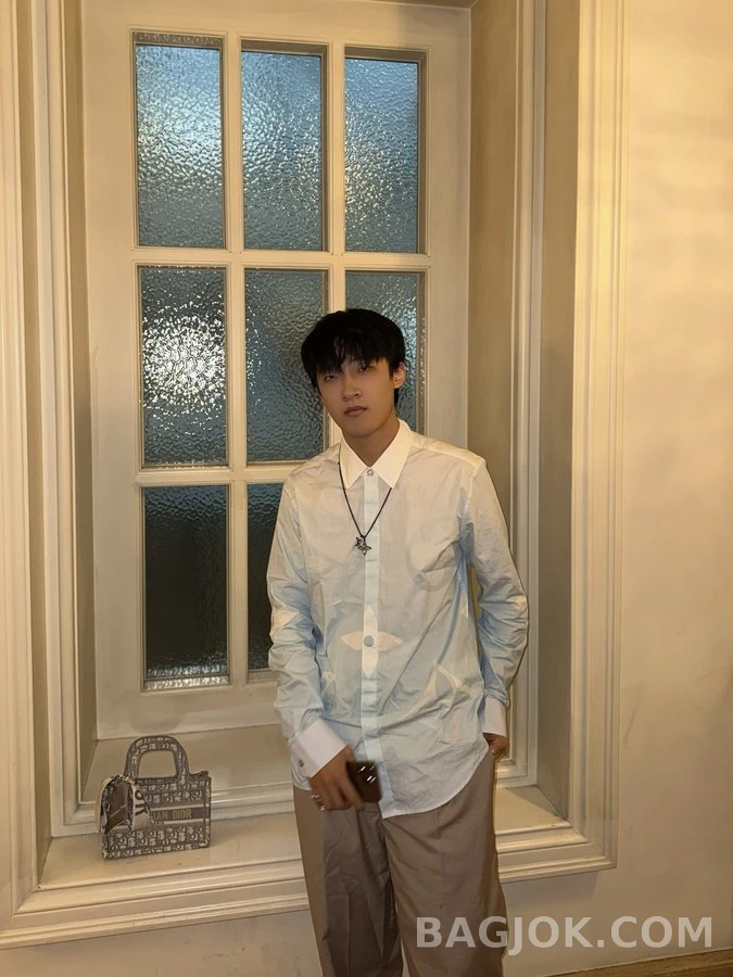 루이비통 루이비통 모노그램 프린트 셔츠 상세 이미지