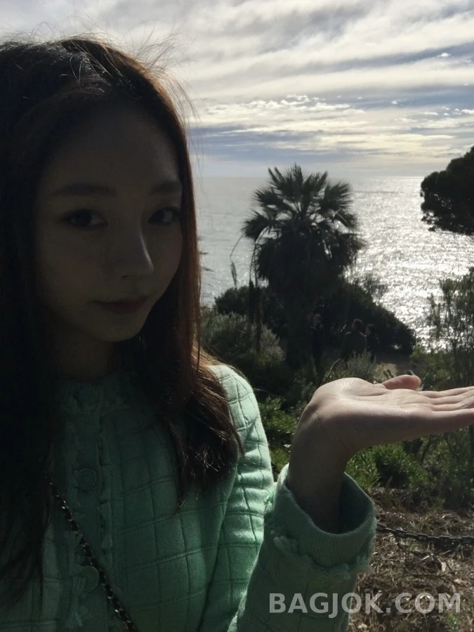 샤넬 샤넬 격자무늬 프린지 가디건 상세 이미지