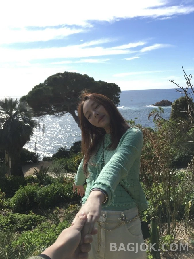 샤넬 샤넬 격자무늬 프린지 가디건 상세 이미지
