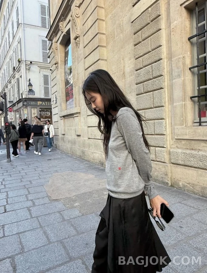 샤넬 샤넬 로고 니트 가디건 상세 이미지