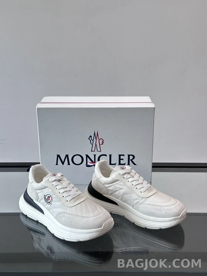 몽클레어 몽클레어 트레일그립 스웨이드 패널 스니커즈 상세 이미지