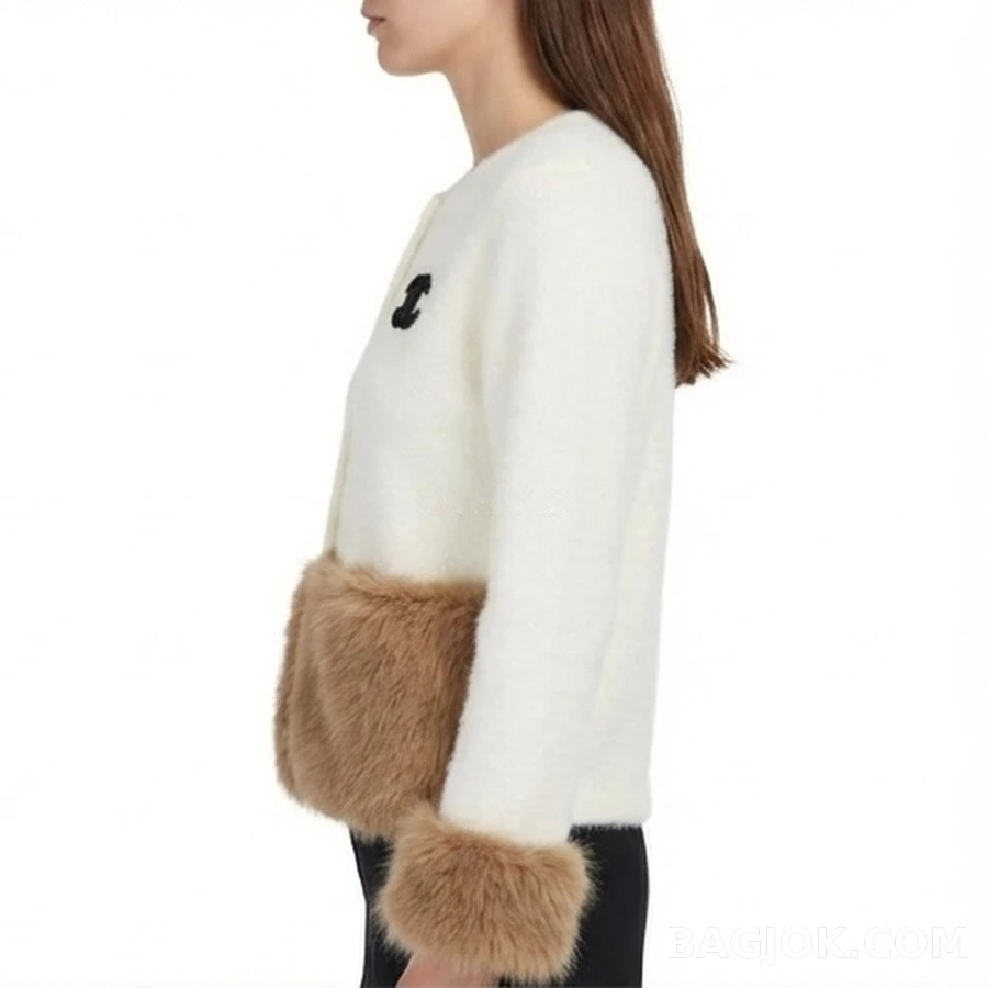 샤넬 샤넬 퍼 가디건 상세 이미지
