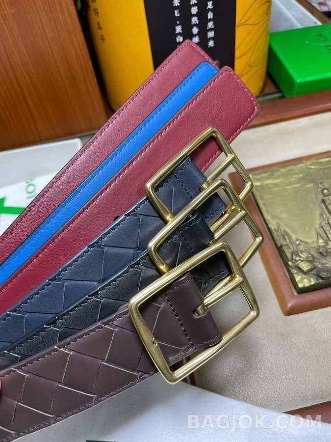 보테가베네타 보테가 베네타 인트레치아토 벨트 상세 이미지