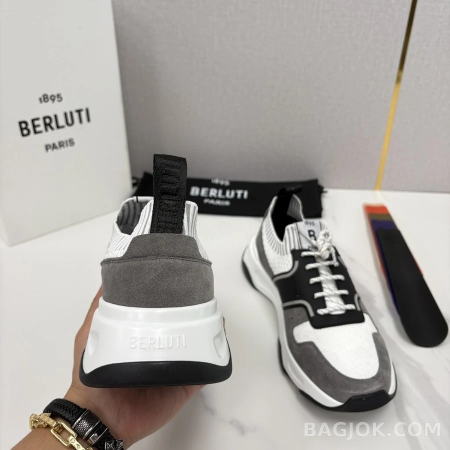 벨루티 벨루티 섀도우 플라이니트 스니커즈 상세 이미지