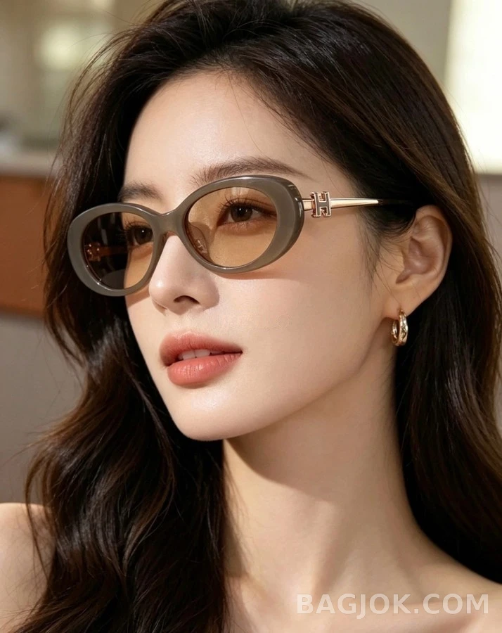 에르메스 에르메스 오벌 프레임 선글라스 상세 이미지