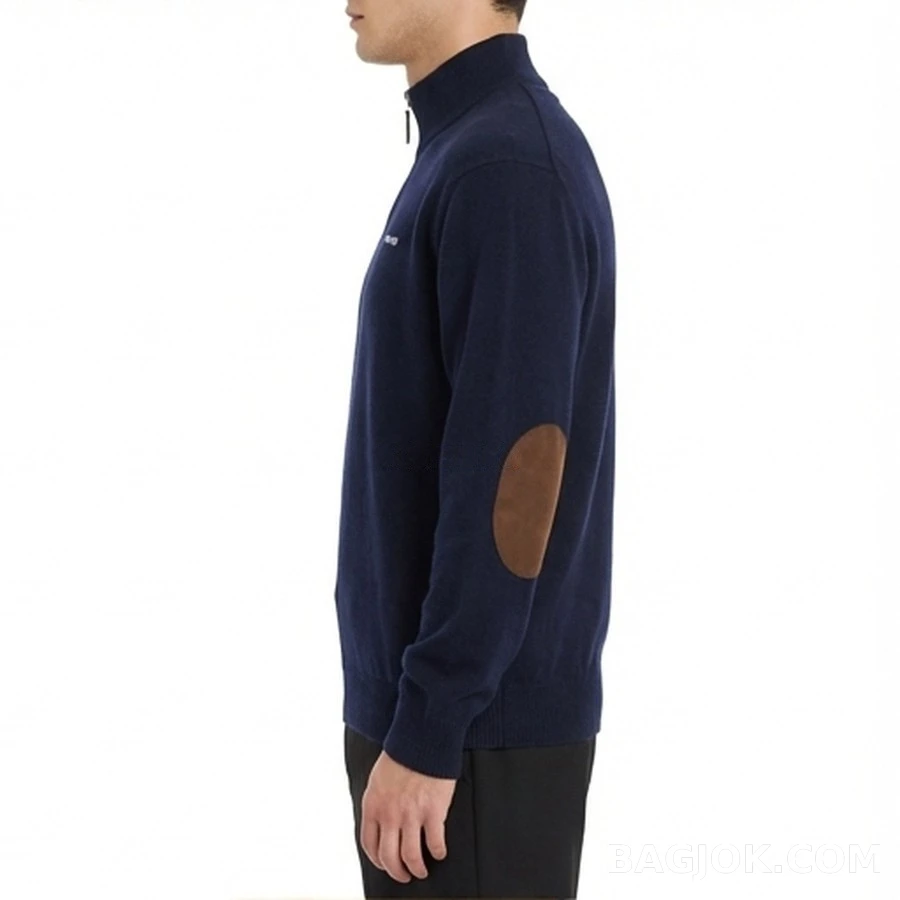 미우미우 미우미우 하프집업 니트 스웨터 상세 이미지