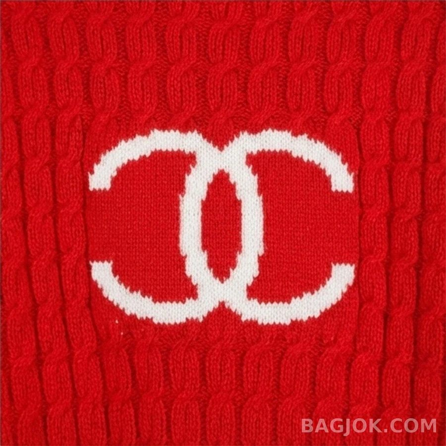 샤넬 샤넬 로고 케이블니트 스웨터 상세 이미지