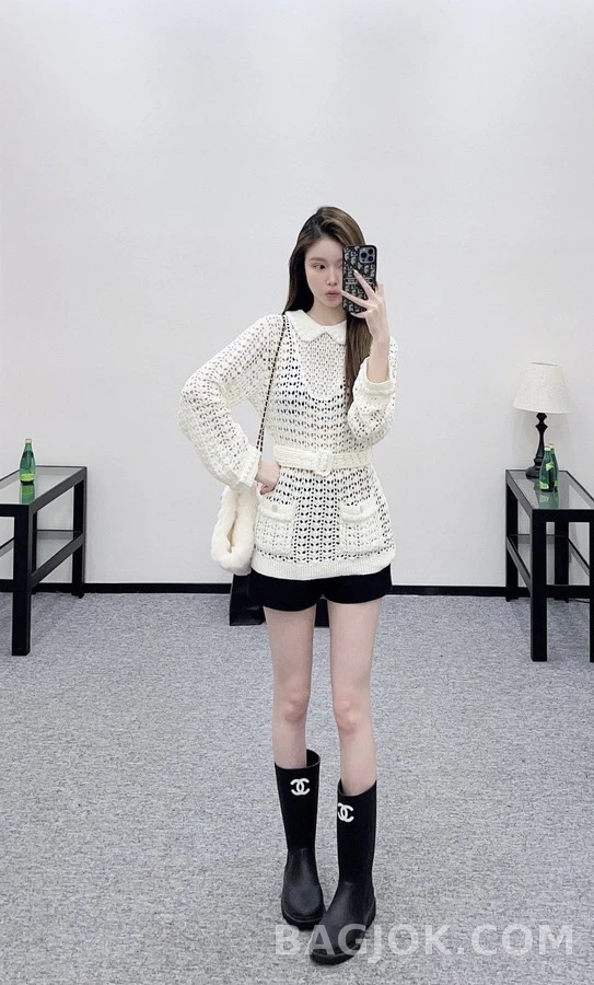 샤넬 샤넬 니트 가디건 상세 이미지