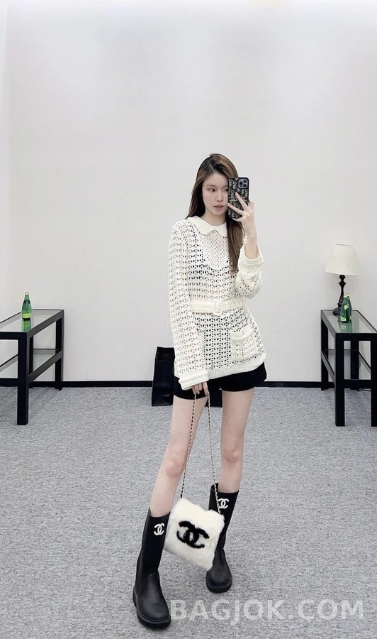 샤넬 샤넬 니트 가디건 상세 이미지