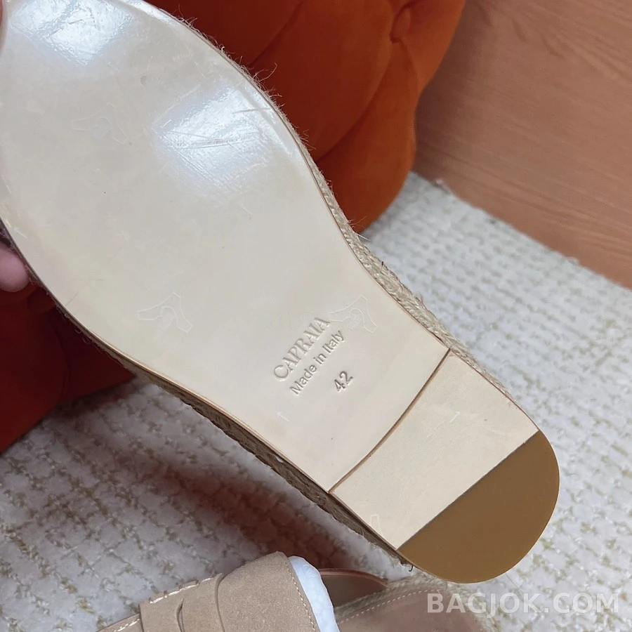 에르메스 에르메스 스웨이드 페니 로퍼 에스파드리유 상세 이미지