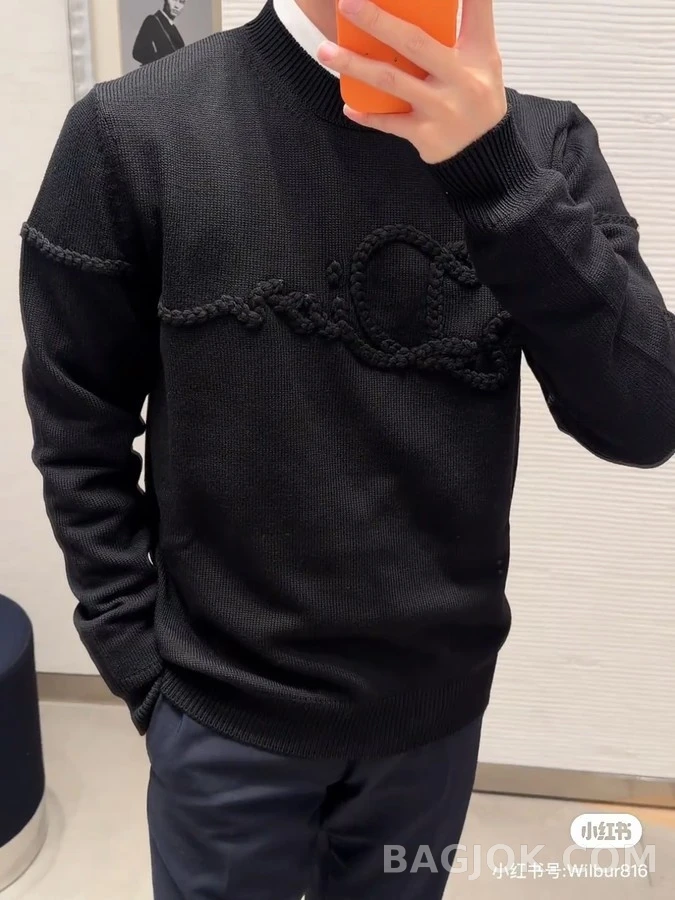 디올 디올 리본 니트 스웨터 상세 이미지