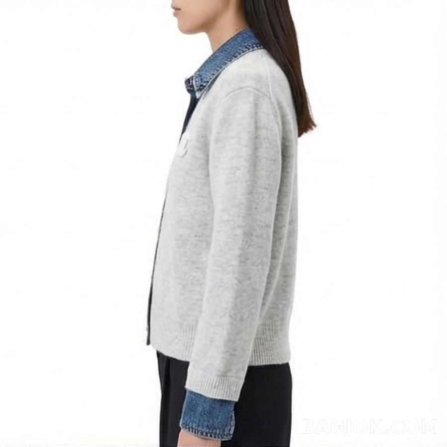 샤넬 샤넬 25 데님 트리밍 가디건 상세 이미지