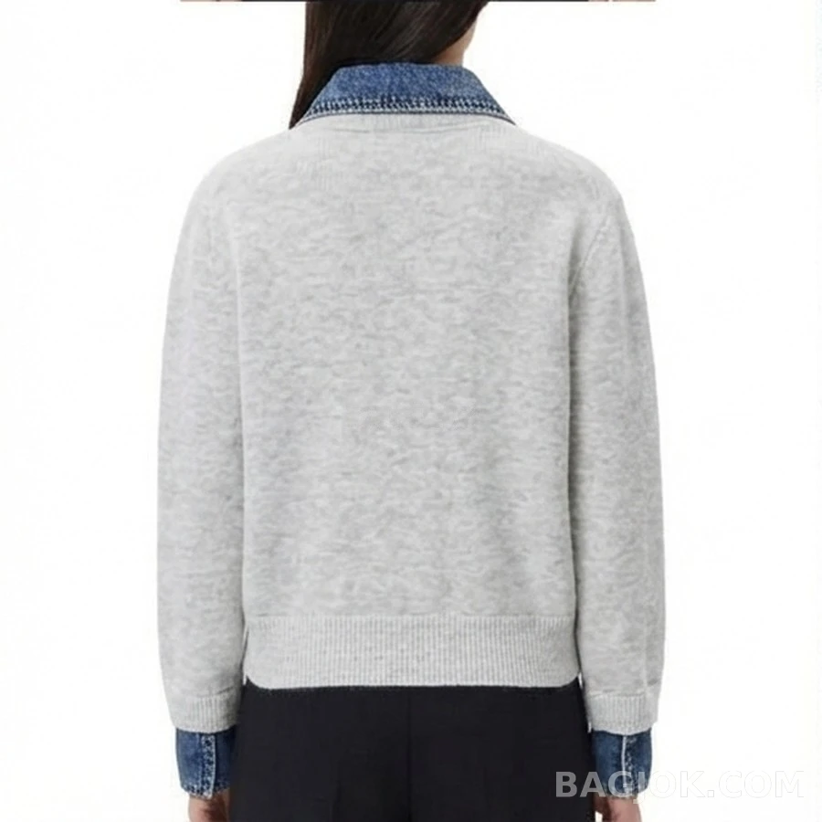 샤넬 샤넬 25 데님 트리밍 가디건 상세 이미지
